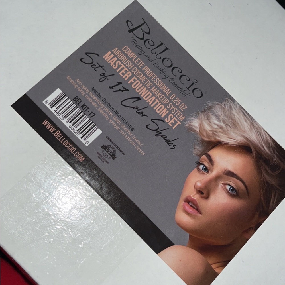 Full set airbrush makeup kit